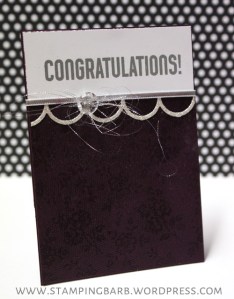 By Barbara Williams | Stampin Up! | INKspired Sketch 2 