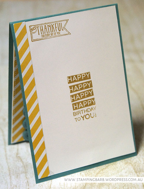 By Barbara Williams | INKspired Sketch #INK015 | Amazing Birthday