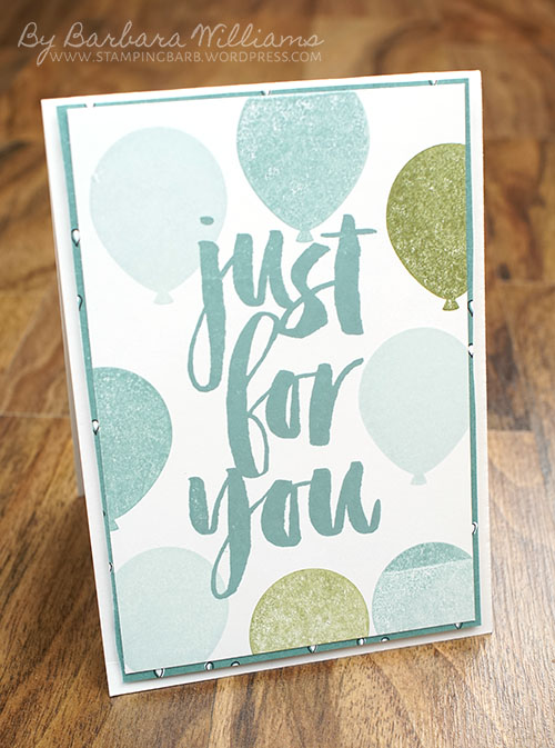 By Barbara Williams | Stampin' Up! Sale-a-Bration Ends March 31 | Party Pants