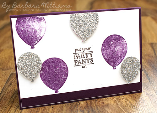 By Barbara Williams | Stampin' Up! Sale-a-Bration | Party Pants