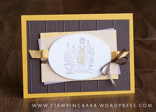 By Babara Williams | Heartland Stamp Set from Stampin Up