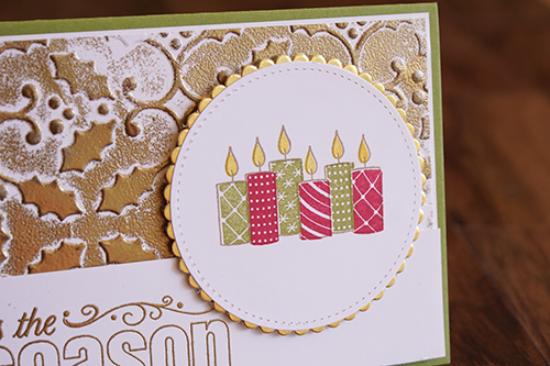 By Barbara Williams | Merry Patterns Hostess Stamp Set 2017 | All Stampin' Up! Materials 