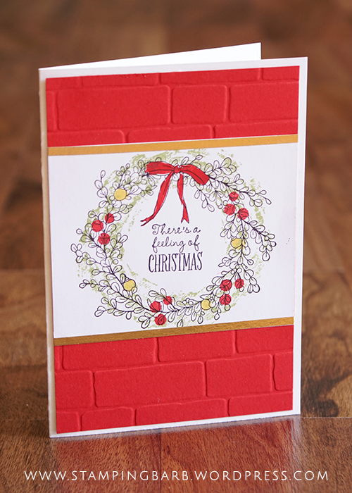 By Barbara Williams | Stampin' Up! Feeling of Christmas