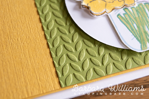 Stamping Barb card Jar of Love